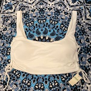 NWT Aerie Scoop swim top
